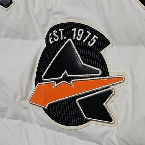 Avirex Primaloft Parka White Puffer Coat Size XXL New - Picture 4 of 11